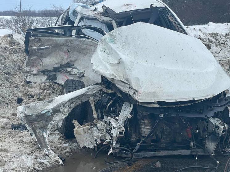 В пензенском УИГИБДД рассказали подробности аварии в Нижнеломовском районе: погибло два человека