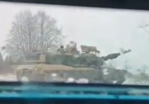 Американский танк Abrams под Авдеевкой засняли и показали в эфире украинского телемарафона