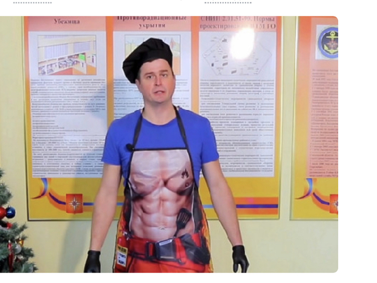 Смоленский пожарный приготовил салат «звезда спасения»