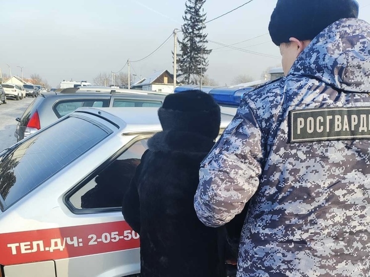 Росгвардейцы Тувы задержали подозреваемую в поножовщине