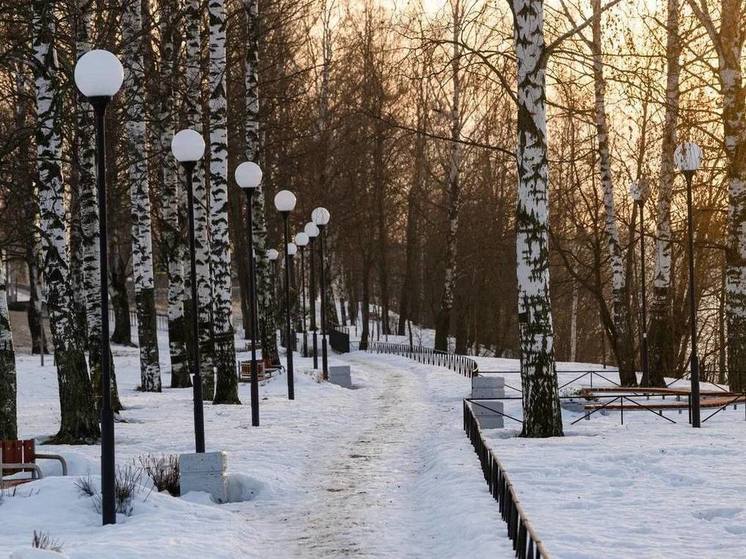Дрозденко поделился кадрами заснеженной набережной в Отрадном