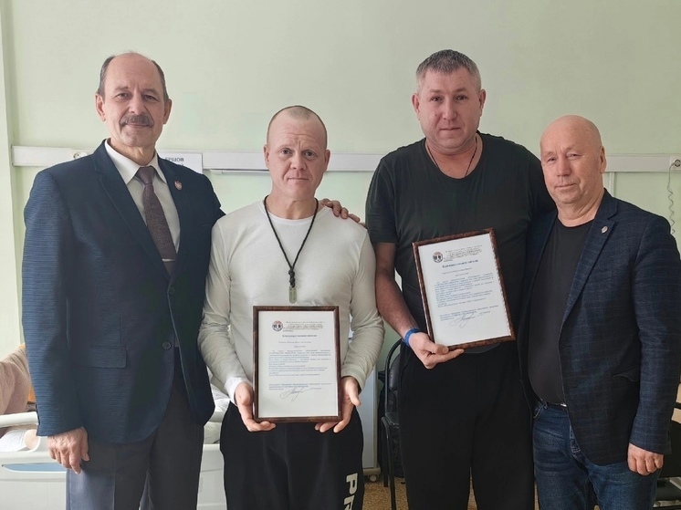 Уроженцу Оленино вручили благодарность за защиту Родины на СВО