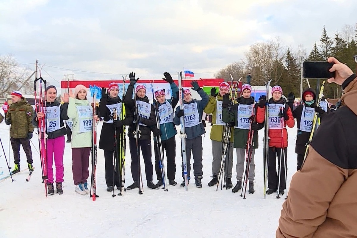 На «Лыжню России» до 900 жителей Костромы зарегистрировались через Госуслуги