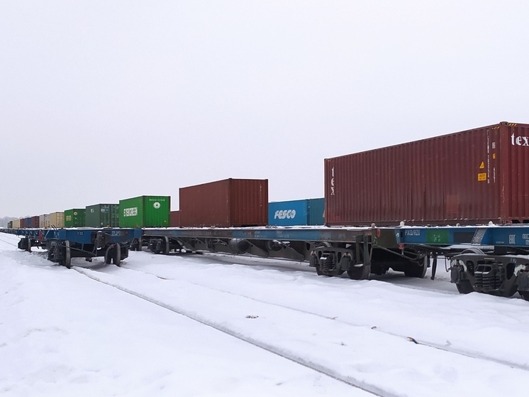 В Китай и Вьетнам ушли первые контейнерные поезда с южноуральскими товарами