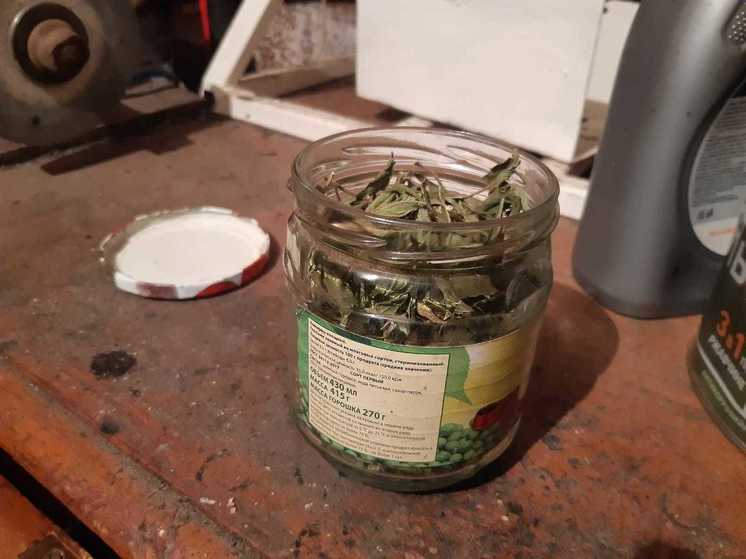 У жителя Монастырщины полицейские изъяли полкило марихуаны