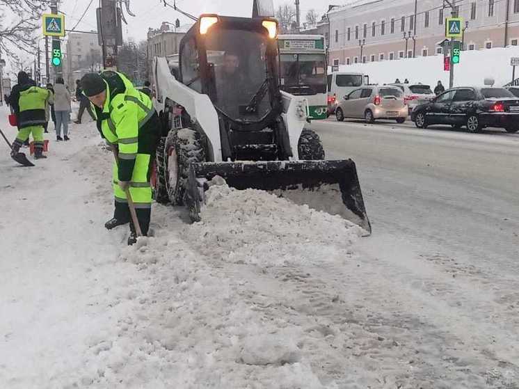 За сутки из Пензы вывезли больше 5 тысяч кубометров снега