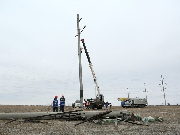 Когда дадут электричество обесточенным населенным пунктам Астраханской области после урагана