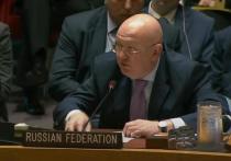 Постоянный представитель РФ при ООН Василий Небензя, выступая на заседании Совбеза, выразил обеспокоенность по поводу участия граждан Франции в украинском конфликте