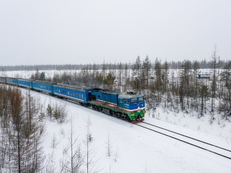 Более 32 тысяч пассажиров перевезли железные дороги Якутии в январе