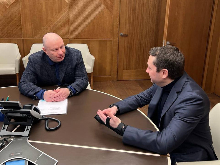 Губернатор Чибис и Владимир Потанин обсудили мастер-план Мончегорска