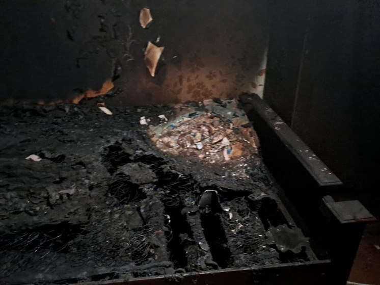 В Марий Эл пожарные нашли тело на месте возгорания