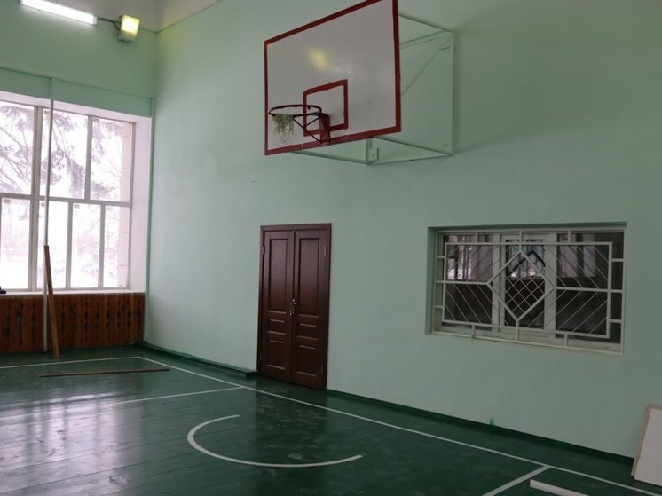 В селе Горькая Балка Советского округа обновили спортзал