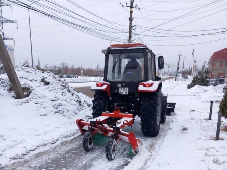 В Курске 60 единиц техники вышли на борьбу с «Ольгой»