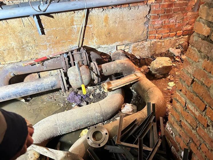 В Климовске без тепла остались 7 домов из-за аварии на теплотрассе