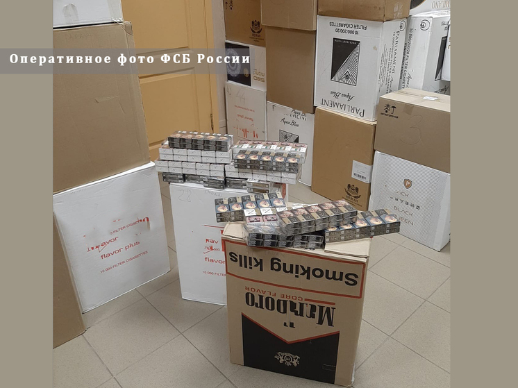 В Алатыре оперативники ФСБ накрыли склад контрафактных сигарет