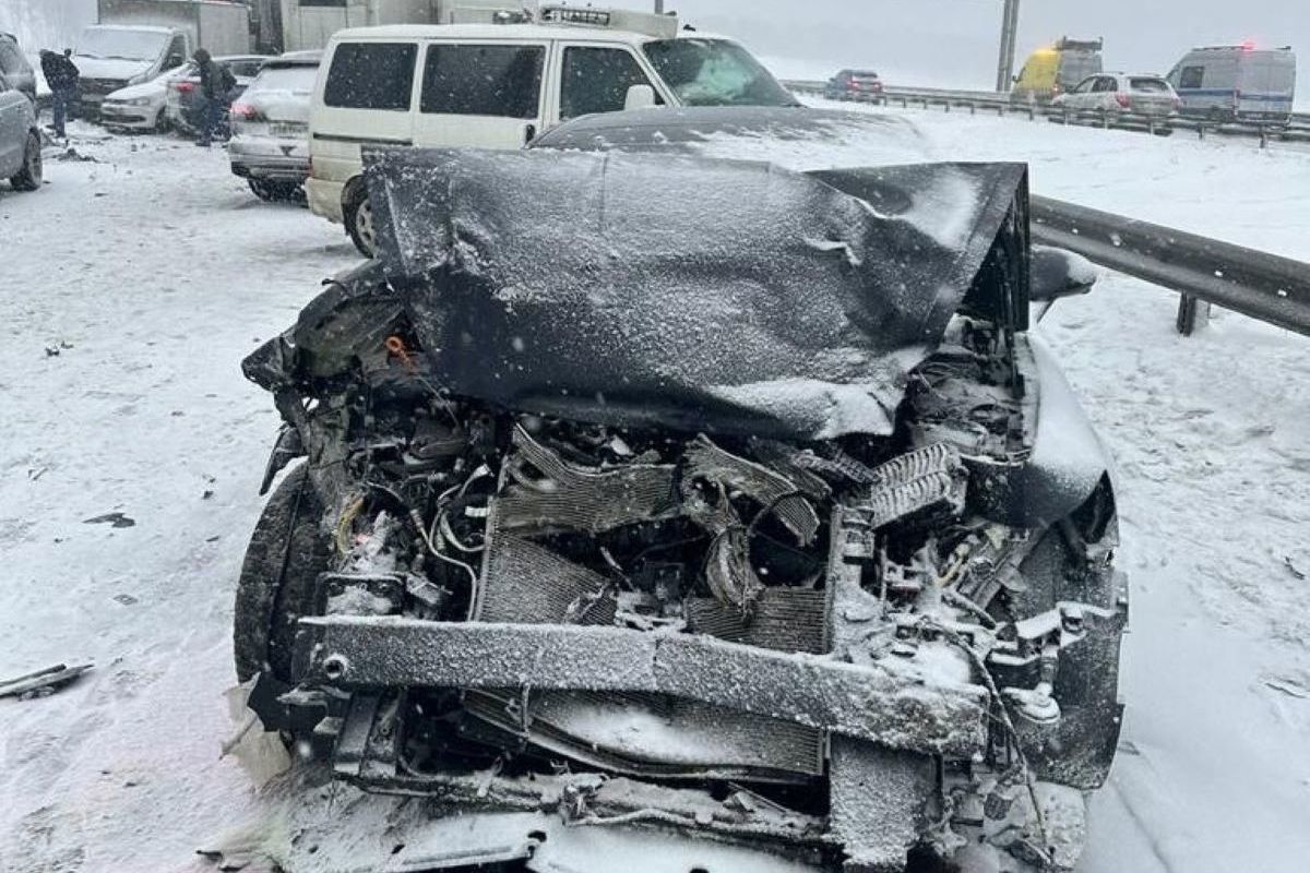 В смертельной аварии под Ступино столкнулись 29 автомобилей - МК Московская  область