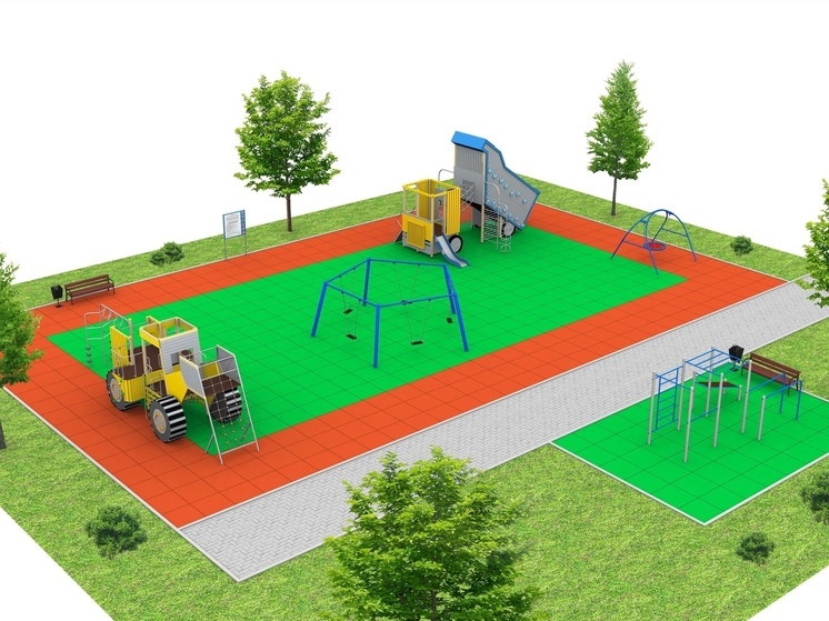 В Нижневартовском районе построят новую спортплощадку для детей