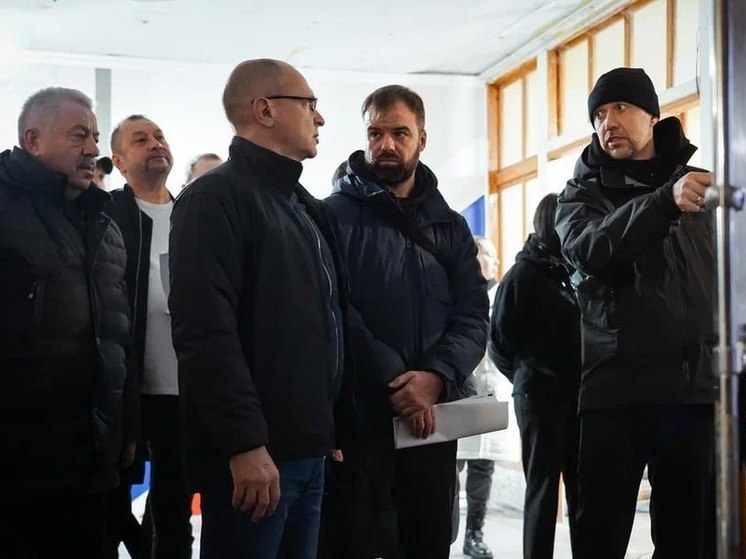 Сергей Кириенко посетил строительство образовательного центра "Маяк"