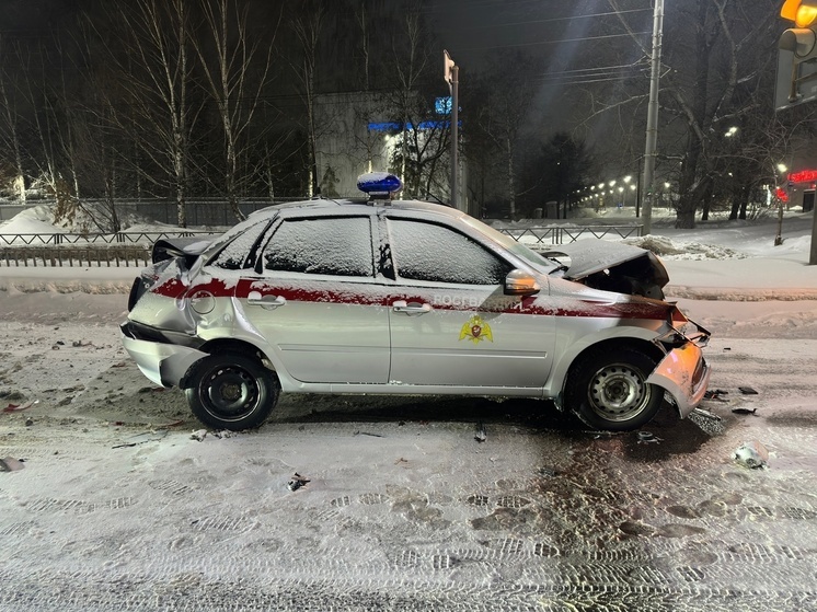 В Ярославле машина Росгвардии попала в ДТП