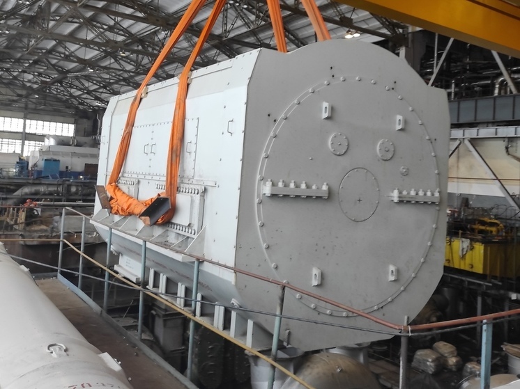 На Смоленской ТЭЦ-2 начали монтаж нового турбоагрегата