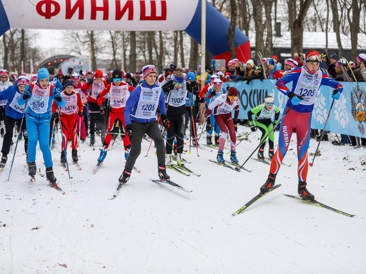 В Курске 1500 человек станут участниками массовой гонки «Лыжня России»
