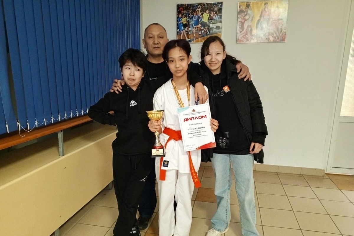Kalmyk karatekas returned with medals from Krasnodar