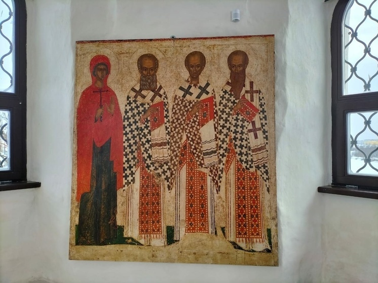 Копию иконы из Третьяковской галереи разместили в часовне Снетогорского монастыря
