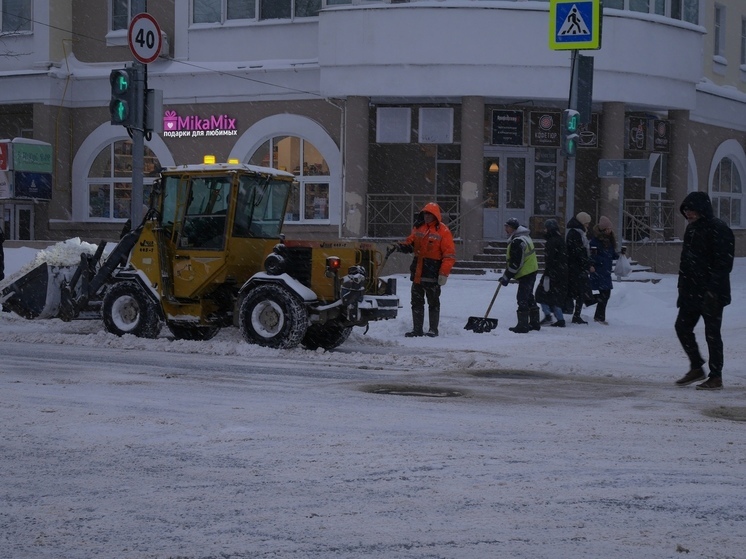 График вывоза снега сформирован в Вологде
