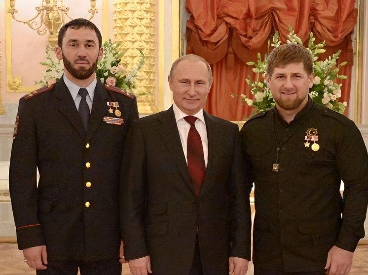 Путин наградил Кадырова орденом «За заслуги перед Отечеством» II степени