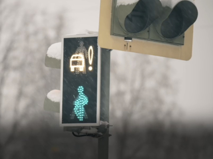Для пешеходов придумали новый светофор: предупреждает об автомобиле на повороте0