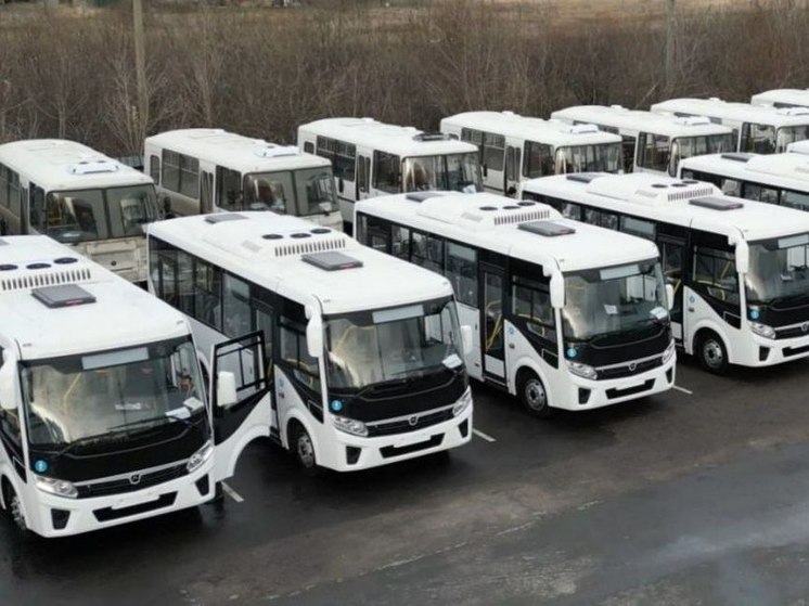 Сорок пять новых автобусов готовы выйти на маршруты в ДНР