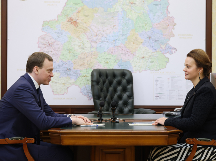 Губернатор Малков встретился с председателем фонда «Защитники Отечества» Цивилёвой