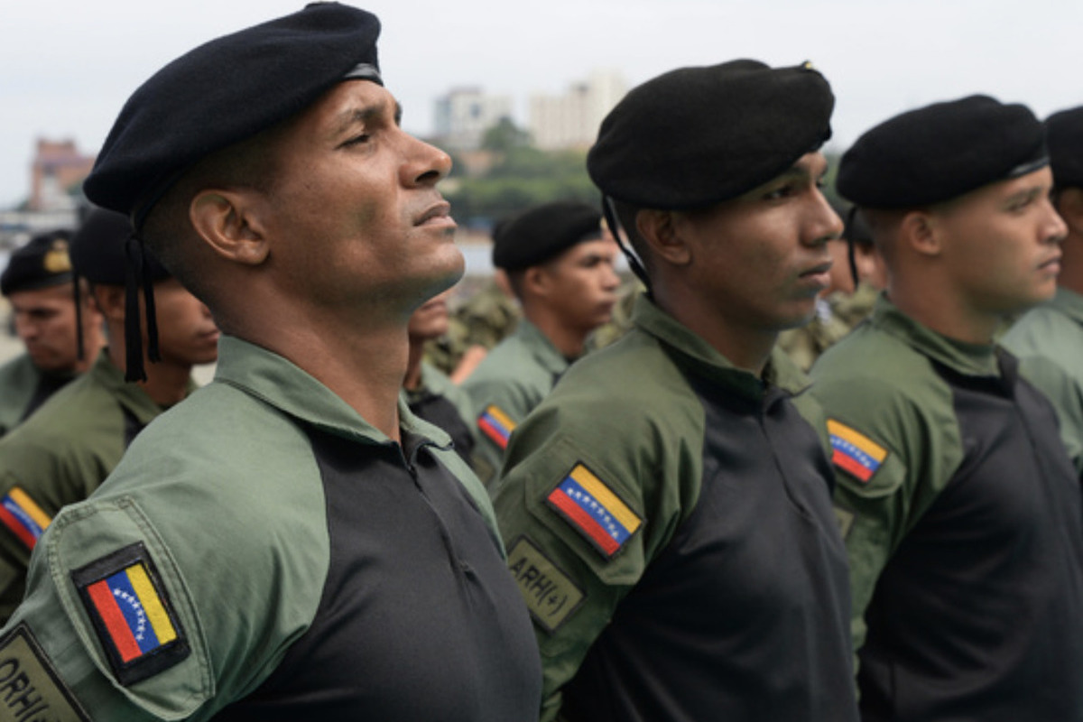 A concentration of troops was noticed on the Venezuela-Guyana border: there was a smell of war