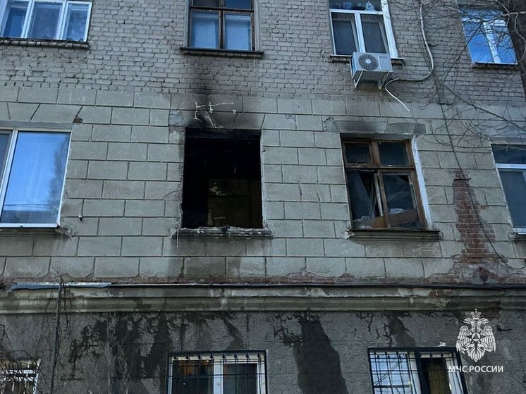 В Заводском районе горела квартира на втором этаже
