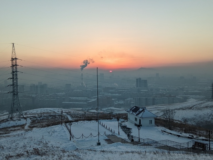 Ветер и -7 градусов ожидаются в Красноярске 11 февраля