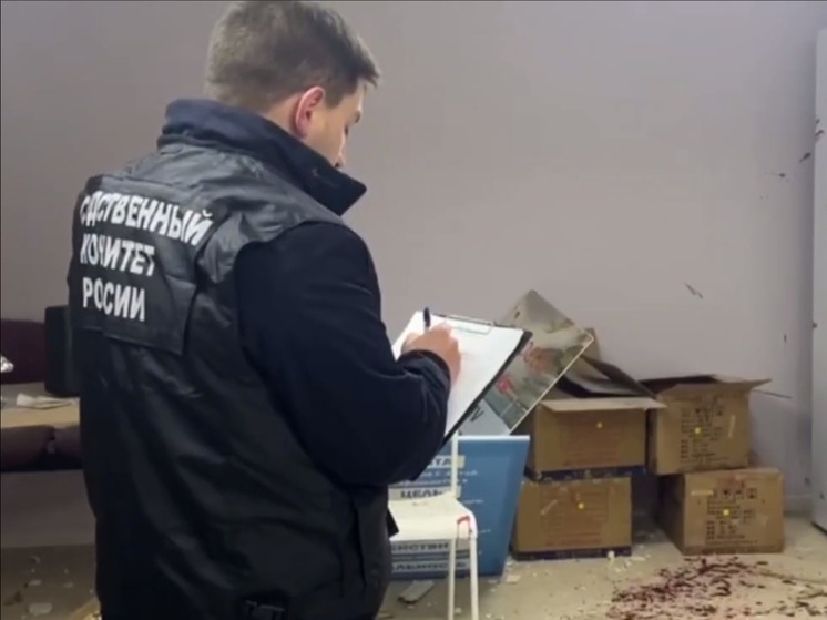 СК опубликовал видео места взрыва в психологическом центре в Элисте