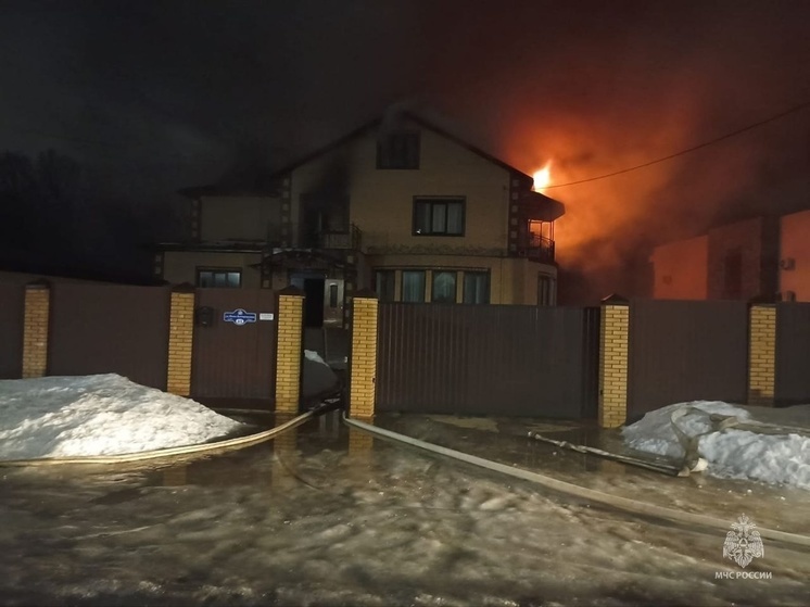 В Курске появились подробности о пожаре в особняке на улице Ново-Бочаровской
