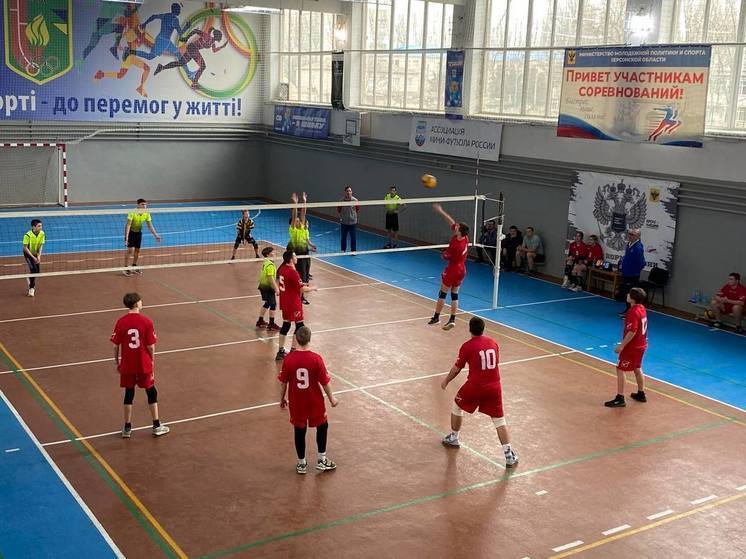 В Скадовске 9 февраля состоялся турнир по волейболу