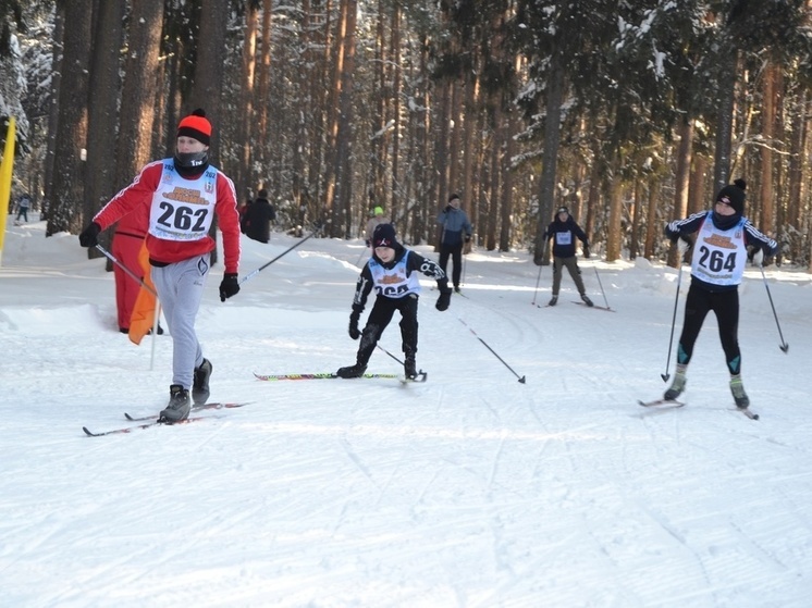 В Иванове более 2000 лыжников приняли участие в массовой гонке «Лыжня России»