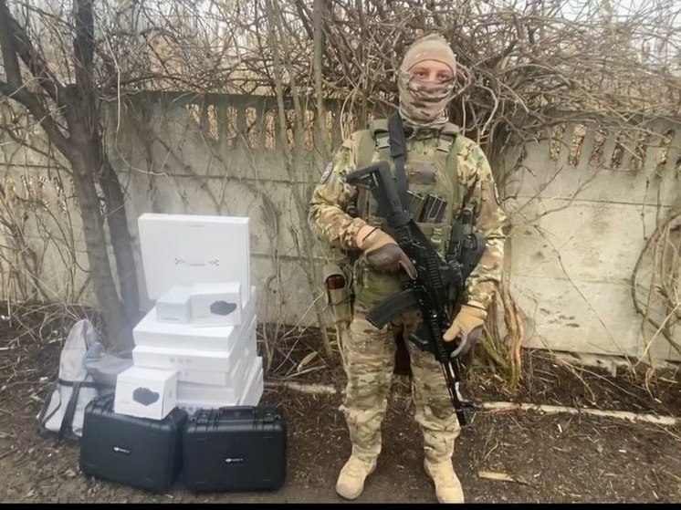 Военнослужащим из Бурятии в зоне СВО передали современную технику