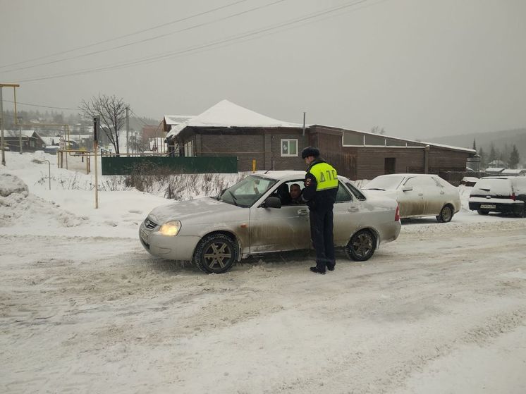 Автоинспекторы поймали пьяного водителя в Заречном