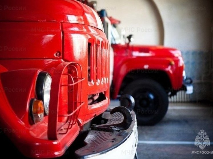 В Велиже огонь уничтожил два сарая