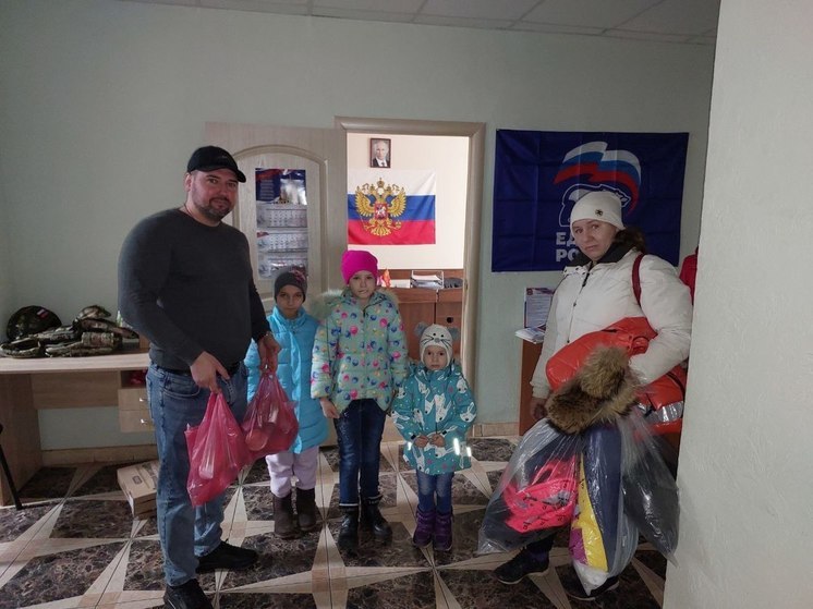 В Новокаховский округ привели гуманитарную помощь