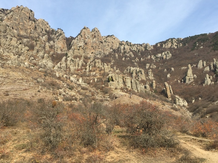 В Бахчисарайском районе спасали туриста