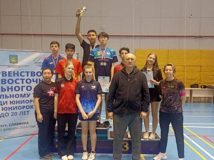 Четыре медали привезла сборная Забайкалья с Первенства ДФО по теннису
