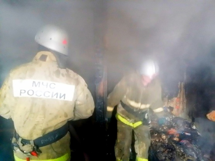 Под Воронежем при тушении пожара обнаружен труп 22-летнего парня