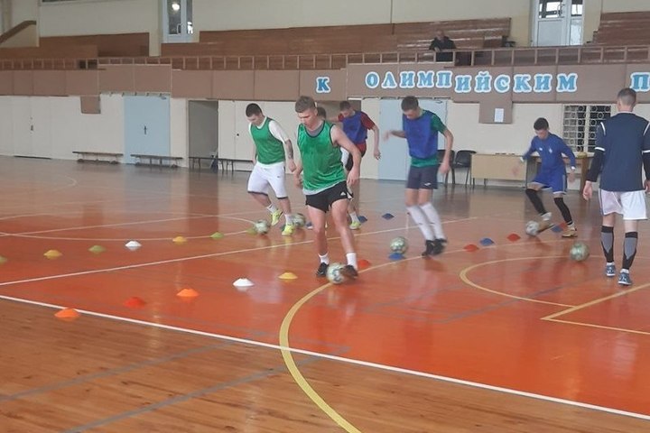 MelSU football players are preparing for the All-Russian project "Mini-football in universities-2024"