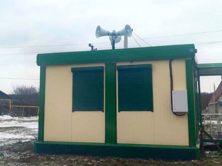 В Белгородском районе устанавливают дополнительные системы оповещения