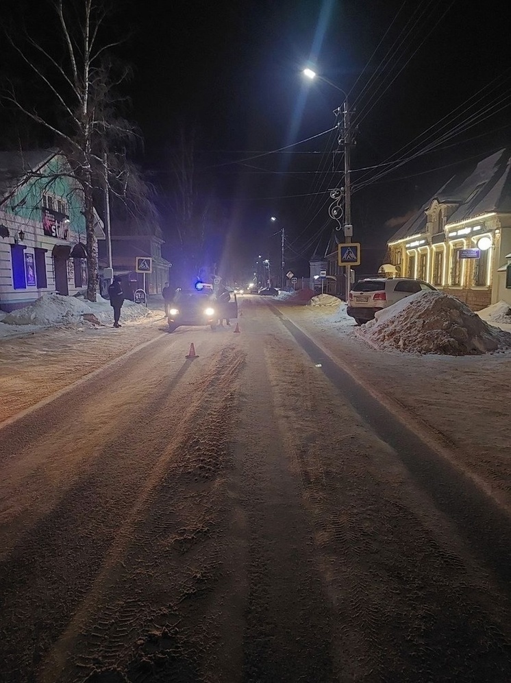 В Тверской области ребенок-пешеход попал под машину