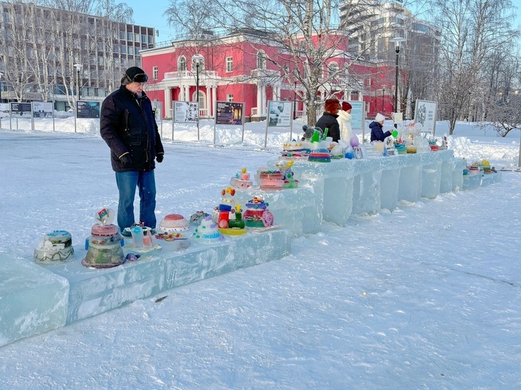 Более 60 сладких ледяных тортов показали в Петрозаводске